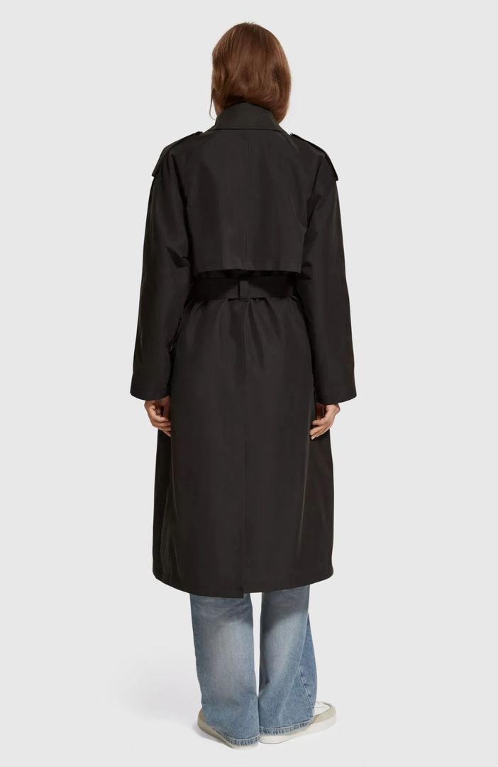 SCOTCH & SODA - Oversized belted trenchcoat