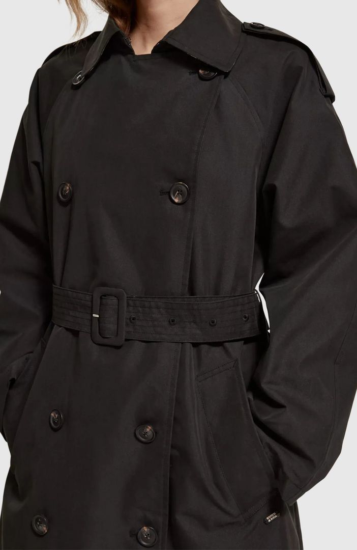 SCOTCH & SODA - Oversized belted trenchcoat