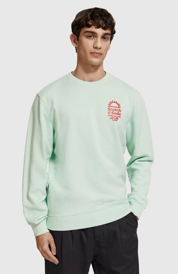 SCOTCH & SODA - Chest Artwork Sweatshirt