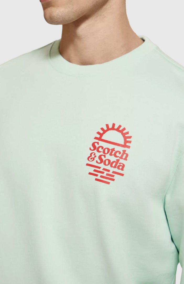 SCOTCH & SODA - Chest Artwork Sweatshirt