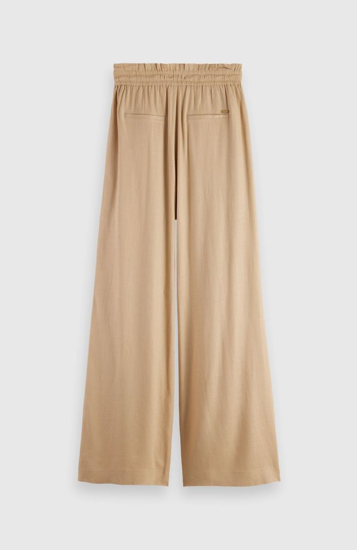 SCOTCH & SODA - Linen pull-on pant