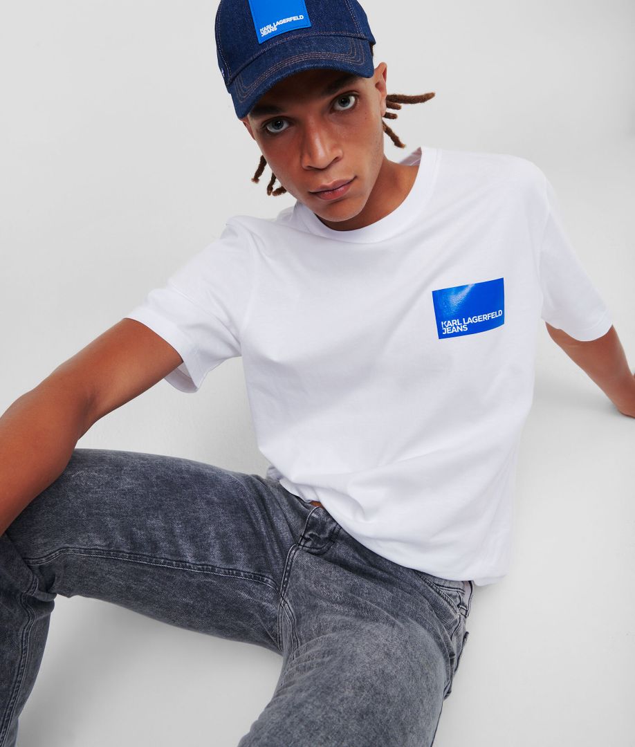 KARL LAGERFELD JEANS - KLJ REGULAR SSLV LOGO TEE