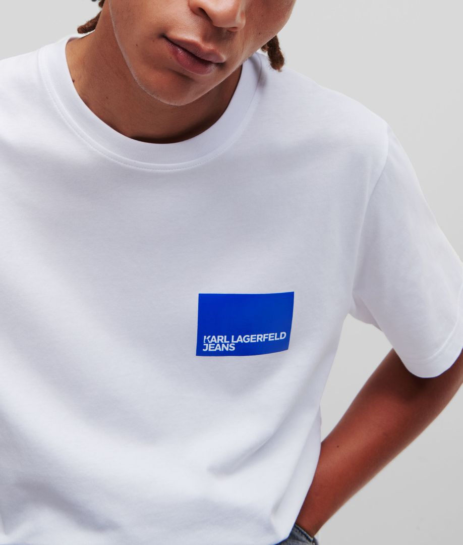 KARL LAGERFELD JEANS - KLJ REGULAR SSLV LOGO TEE