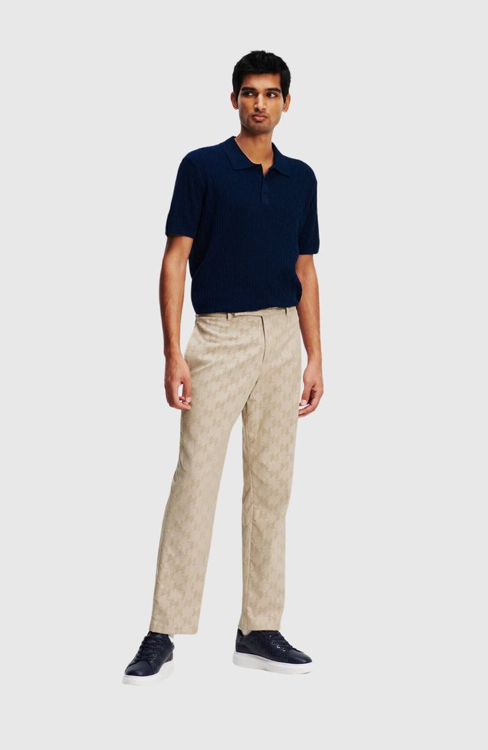 KARL LAGERFELD - Hun'S Pick Kl Perforated Pants