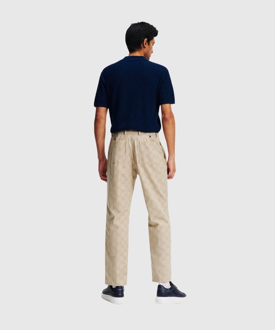 KARL LAGERFELD - Hun'S Pick Kl Perforated Pants