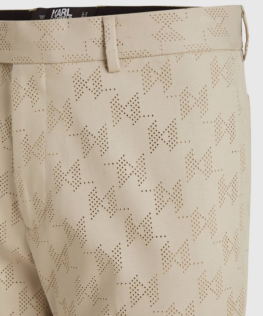 KARL LAGERFELD - Hun'S Pick Kl Perforated Pants