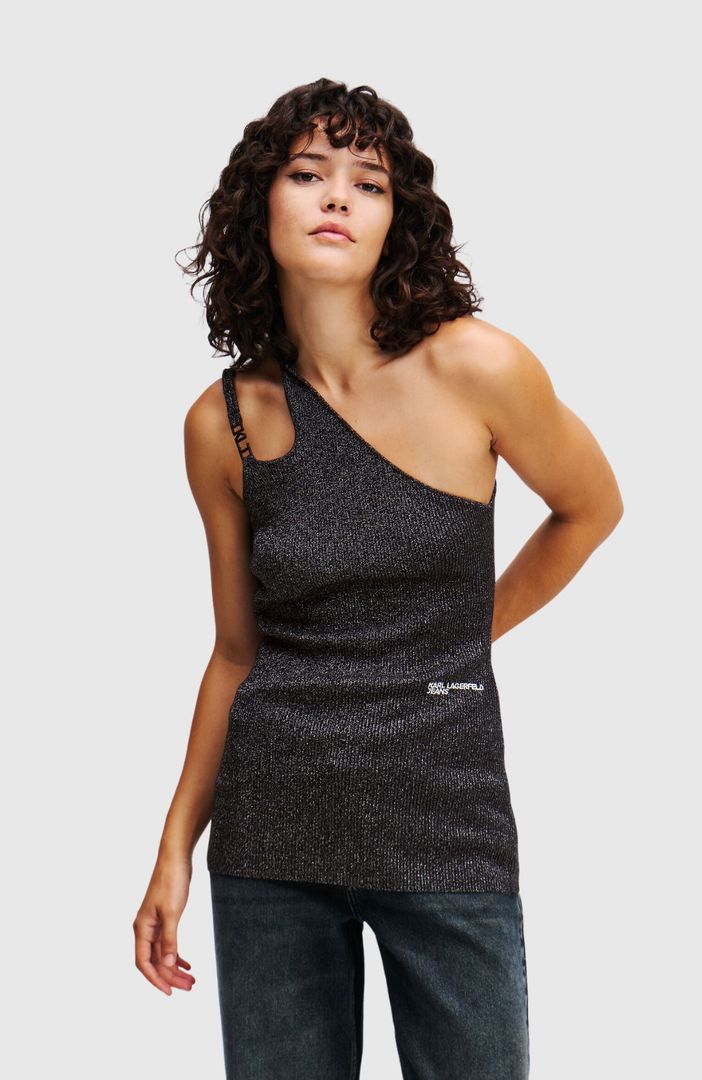 KARL LAGERFELD - KLJ Glitter Top