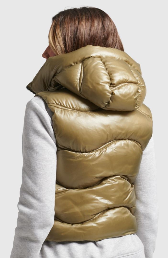 SUPERDRY - Code Xpd Crop Padded Gilet