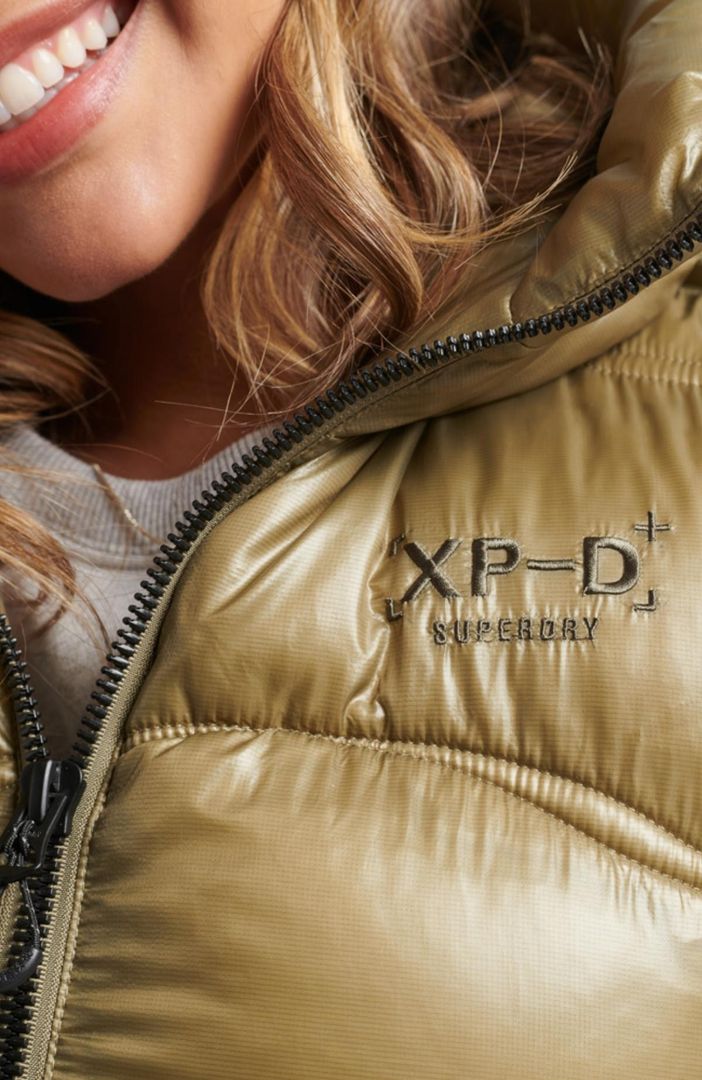 SUPERDRY - Code Xpd Crop Padded Gilet