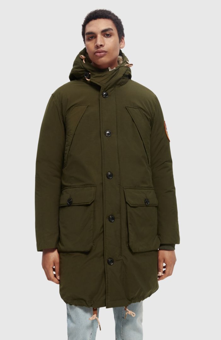 SCOTCH & SODA - Heavy weight padded parka