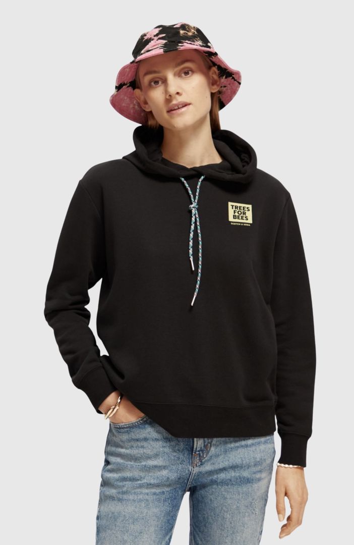 SCOTCH & SODA - Relaxed fit trees for bees hoodie