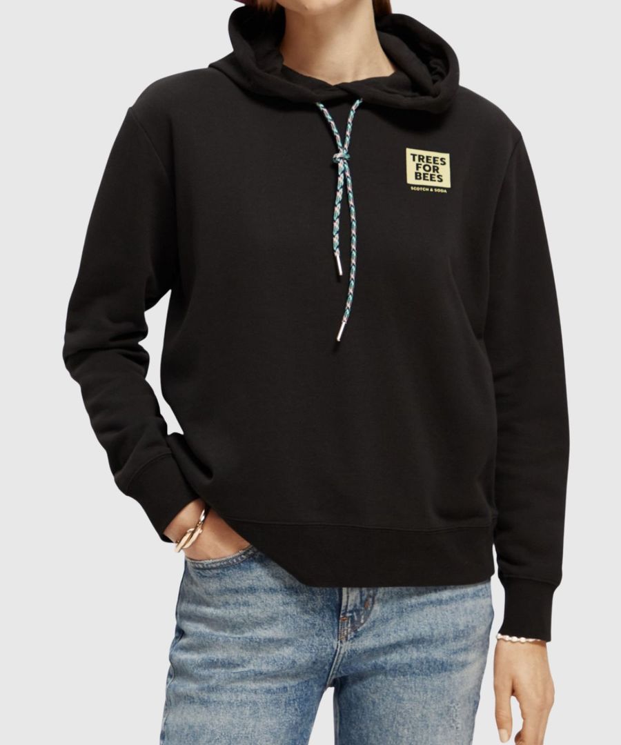 SCOTCH & SODA - Relaxed fit trees for bees hoodie