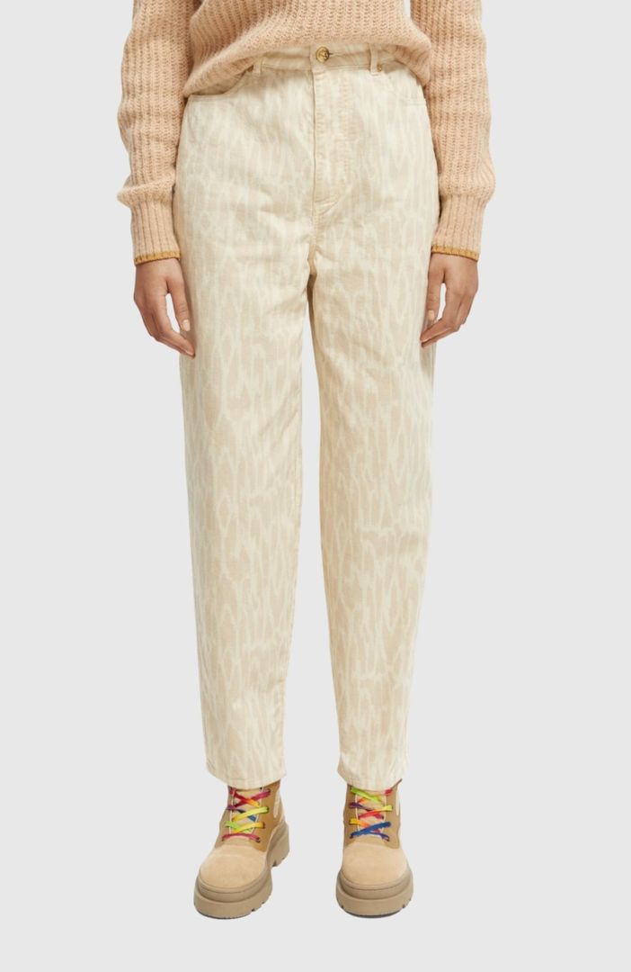 SCOTCH & SODA - The Tide-Balloon Leg Trousers In Corduroy