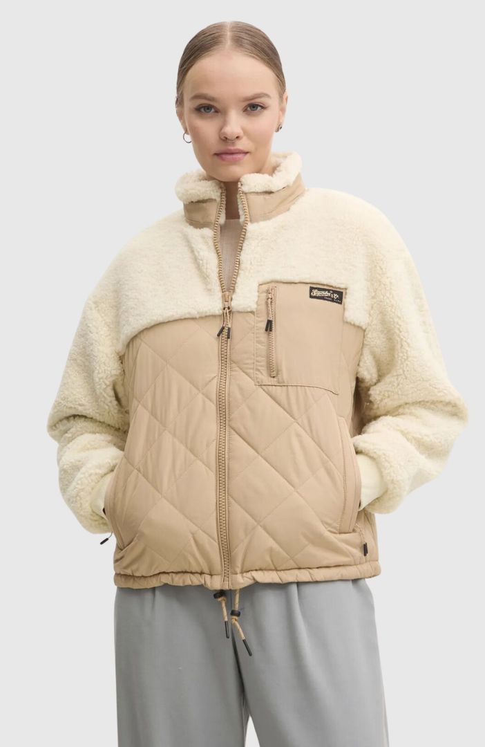 SUPERDRY - Workwear Fleece Hybrid Jacket