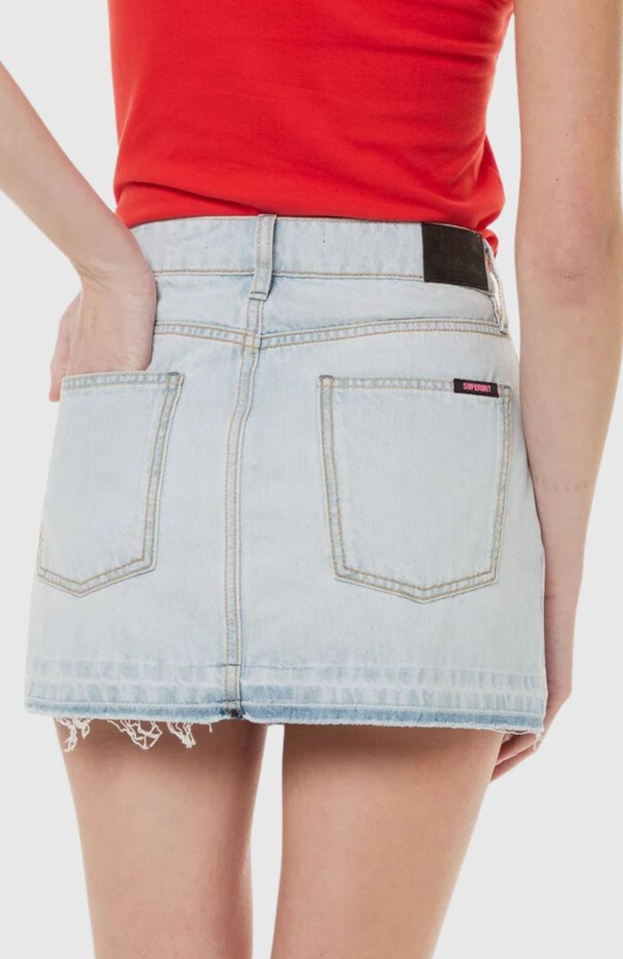 SUPERDRY - Denim Mini Skirt