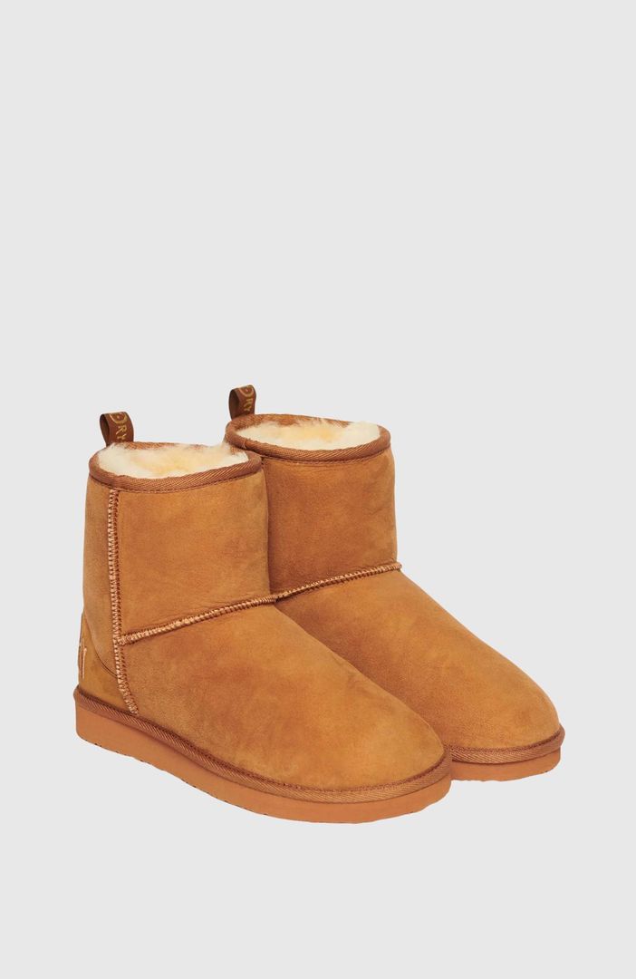 SUPERDRY - Suede Sherpa Ankle Boot