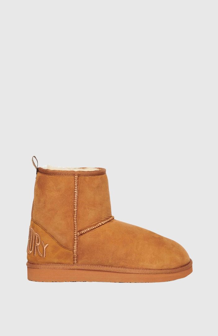 SUPERDRY - Suede Sherpa Ankle Boot