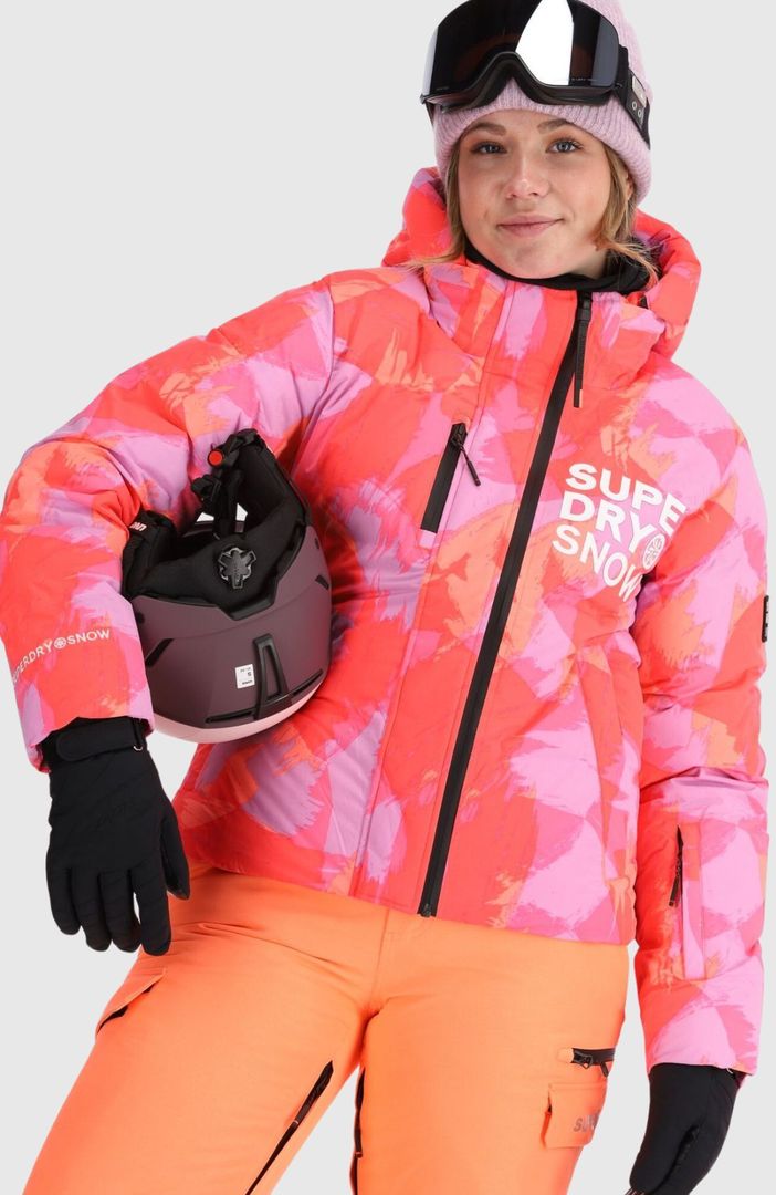 SUPERDRY - Hooded Ski Boxy Puffer Jacket