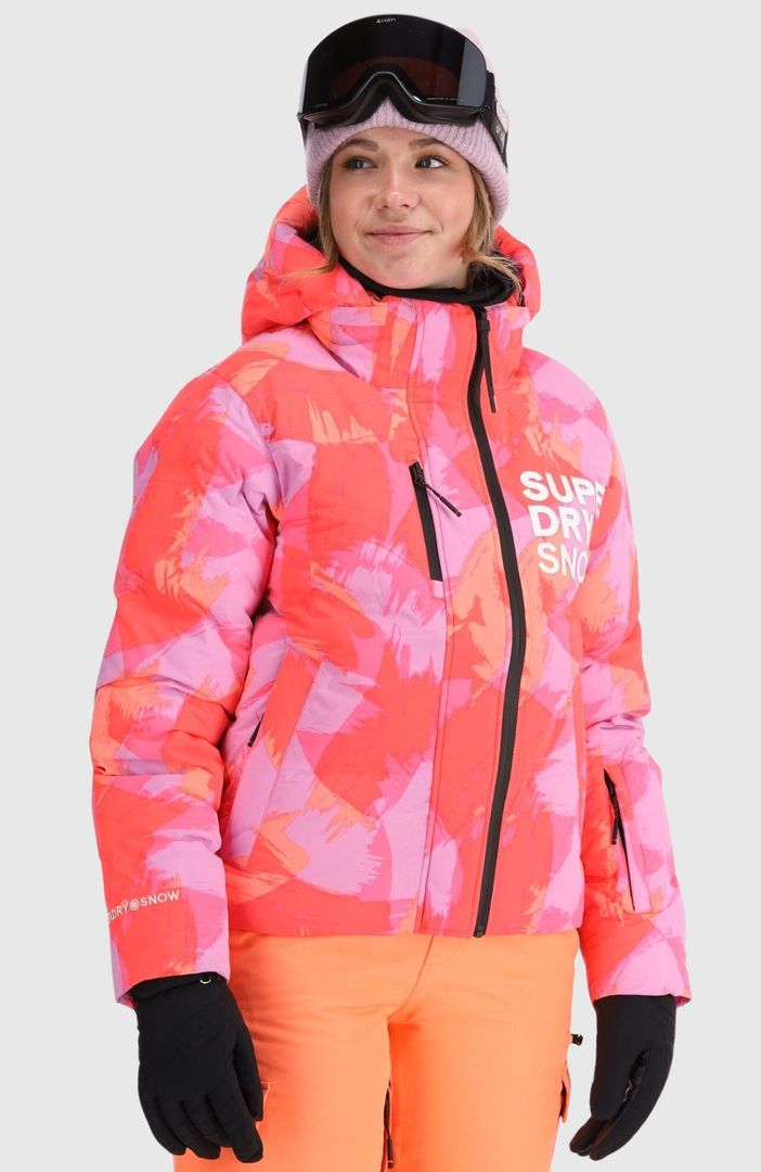 SUPERDRY - Hooded Ski Boxy Puffer Jacket