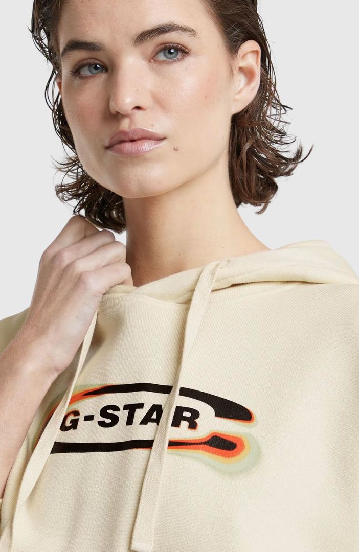 G-STAR RAW - Old skool logo loose hdd sw wmn