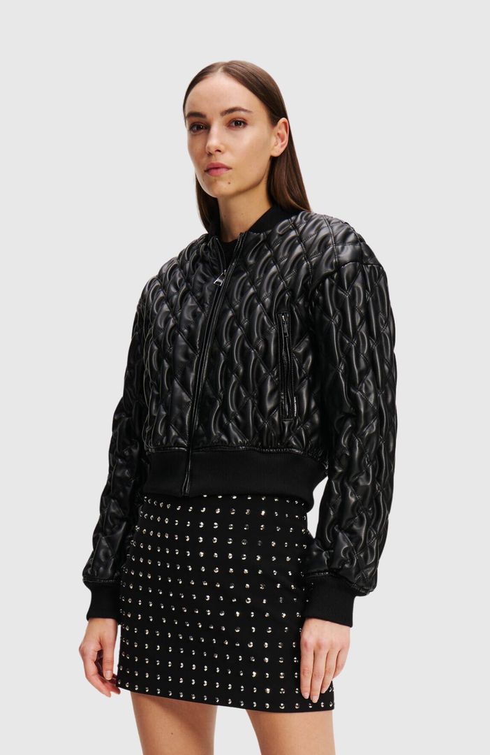 KARL LAGERFELD - Quilted Bomber